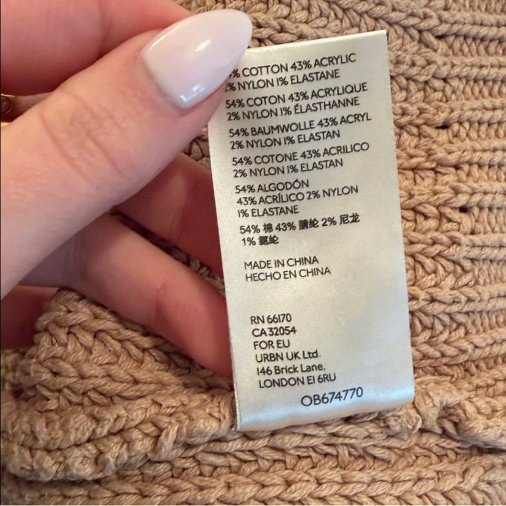 Free People Swim Too Deep Turtleneck Sweater XS
